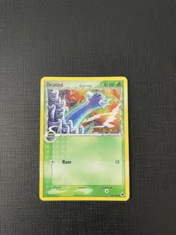 Dratini EX Dragon Frontiers Pokemon Reverse Holo Foil Stamped 2006 #46/101 - Image 2