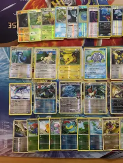 Vintage Pokemon Card Lot Reverse Holo Eevee Houndoom Pikachu Poliwrath Dratini - Image 3