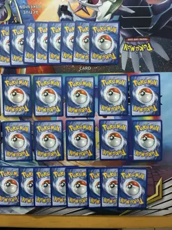 Vintage Pokemon Card Lot Reverse Holo Eevee Houndoom Pikachu Poliwrath Dratini - Image 4