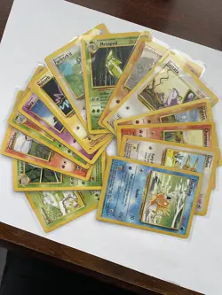 Vintage Pokemon Lot - Base Set Unlimited- 14 Cards - Image 1