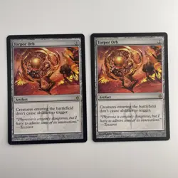 Torpor Orb New Phyrexia Regular X2 - Image 1