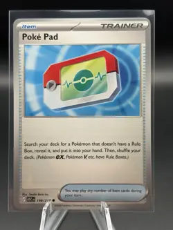 Poke Pad 198/217 Ascended Heroes (IN HAND Ready to Ship) Pokemon Trainer Mint/NM - Image 1