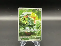 Caterpie - Illustration Rare - 172/165 Scarlet & Violet 151 - Pokemon TCG - 2023 - Image 1