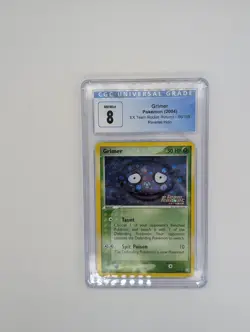 Pokemon EX Team Rocket Returns Reverse Holo Grimer 56/109 CGC 8 NM/Mint - Image 3