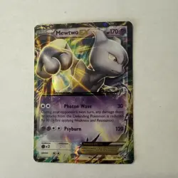 Pokemon Mewtwo EX TCG Black Star Promo Holo - Image 1