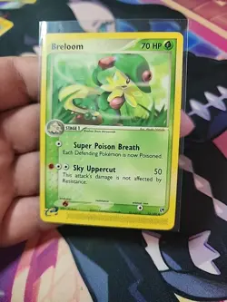 Pokemon Tcg Breloom #33 Pokemon Sandstorm LP - Image 2