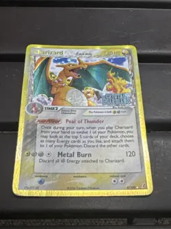 Pokemon TCG EX Crystal Guardians Charizard 4/100 Reverse Holo Rare - Image 2