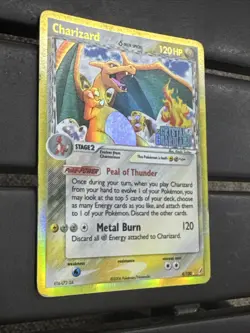 Pokemon TCG EX Crystal Guardians Charizard 4/100 Reverse Holo Rare - Image 4