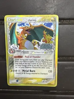 Pokemon TCG EX Crystal Guardians Charizard 4/100 Reverse Holo Rare - Image 5