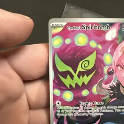 Pokemon Ascended Heroes - Cynthia’s Spiritomb 244/217 Illustration Rare English - Image 2