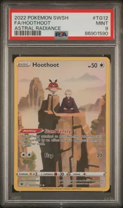 Pokemon - Hoothoot - TG12 - Astral Radiance - Eng - PSA 9 - Image 1