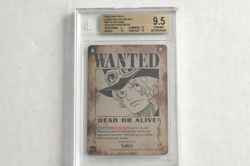One Piece Sabo SP OP13-120 WANTED - BGS 9.5 Carrying On His Will English - Image 1