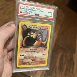 PSA 9 🔥 1st Edition Holo Dark Charizard 🔥 Team Rocket Holo 4/82 WOTC Pokemon - Image 3
