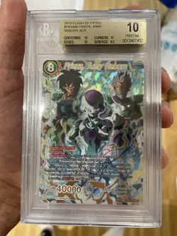 frieza army reborn tb3-069 scr bgs 10 dragon ball super card game psa 10 dbs - Image 1