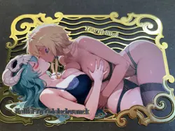 Goddess Story Gold METAL Card - Random Serial Number #/100! Anime Nelliel Bikini - Image 2