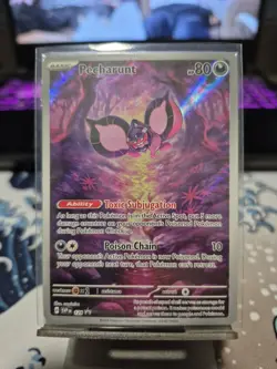 Pokemon TCG Pecharunt Black Star Promo Card SVP 129, Shrouded Fable ETB Sealed - Image 1