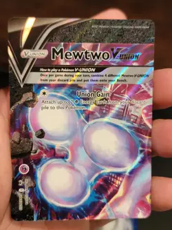 Mewtwo V-UNION [Set of 4] SWSH: Sword & Shield Promo Cards Holo - Image 3