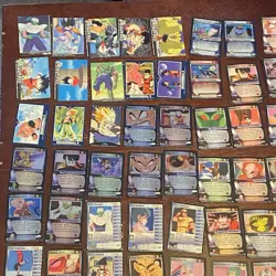 Lot Of 135+ Vintage 1999-2002 Bird Studio Dragon Ball Z Collectible Cards Holos - Image 2