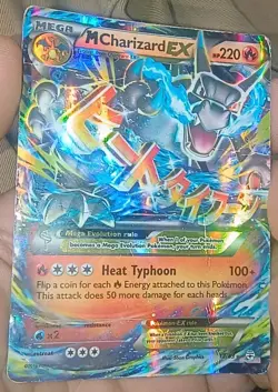 Pokemon 2015 M Charizard EX 12/83 Holo Card XY Generations HP - Image 1