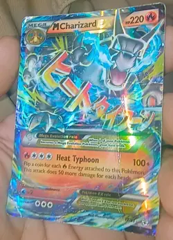 Pokemon 2015 M Charizard EX 12/83 Holo Card XY Generations HP - Image 2