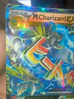 Pokemon 2015 M Charizard EX 12/83 Holo Card XY Generations HP - Image 4