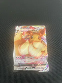 Pokemon Eevee VMAX SWSH087 Sword & Shield Promo Card Holo, Near Mint Condition - Image 2