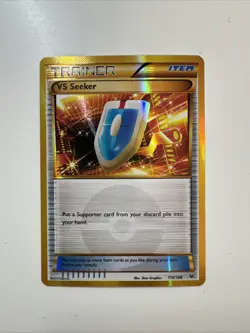 Pokemon Card VS Seeker 110/108 Secret Rare XY Roaring Skies Gold Rare - Image 1