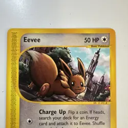 Eevee 75/147 Aquapolis Non Holo Pokemon Card NM - Image 2