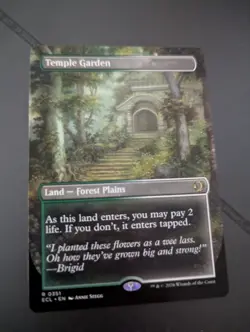Temple Garden (Borderless) 0351 (R) MTG Lorwyn Eclipsed (ECL) - Image 2