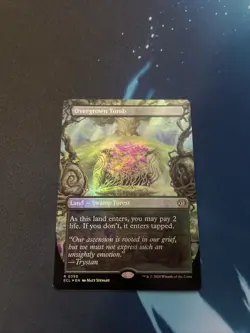 Overgrown Tomb (Borderless) Lorwyn Eclipsed Foil Mtg NM - Image 1