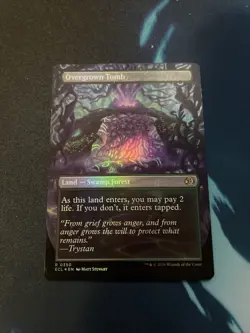 Overgrown Tomb (Borderless) Lorwyn Eclipsed Foil Mtg NM - Image 2