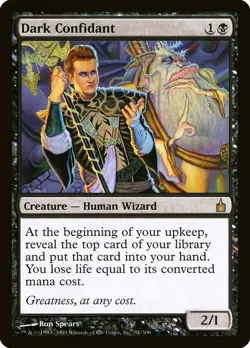 Dark Confidant - Ravnica: City of Guilds [Near Mint -] - Image 1