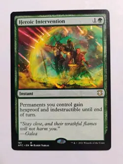 Heroic Intervention - Commander: Adventures in the Forgotten Realms (#161) - MtG - Image 1