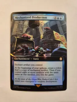 Mechanized Production 0461 Universes Beyond: Fallout Foil NM - Image 1