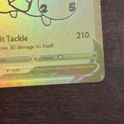 Pikachu V Gold Black Star Promo Ultra Premium 2021 Pokemon SWSH145 - Image 4