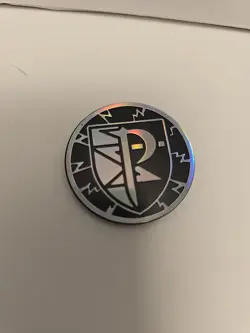 Pokemon TCG Collectible Coin - TEAM PLASMA, Rainbow Holo 1.3" (11 yo Seller) - Image 2