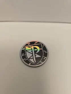 Pokemon TCG Collectible Coin - TEAM PLASMA, Rainbow Holo 1.3" (11 yo Seller) - Image 3