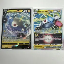 Pokemon Magnezone V 056/196 VSTAR 057/196 SWSH Lost Origin Ultra Rare Bundle - Image 1