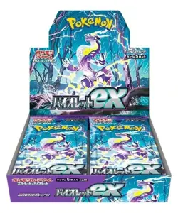 Pokemon Violet ex Booster Box SV1V Scarlet & Violet Japanese - Image 1