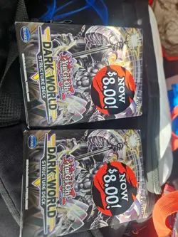 Yu-Gi-Oh! Dark World Structure Deck 1st Edition - New Sealed, 2 Lot!! - Image 1