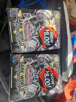 Yu-Gi-Oh! Dark World Structure Deck 1st Edition - New Sealed, 2 Lot!! - Image 2