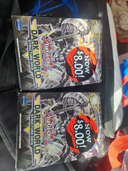 Yu-Gi-Oh! Dark World Structure Deck 1st Edition - New Sealed, 2 Lot!! - Image 3