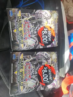 Yu-Gi-Oh! Dark World Structure Deck 1st Edition - New Sealed, 2 Lot!! - Image 4