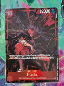 Shanks (Alternate Art) - OP09-004 Emperors in the New World SR One Piece - NM - Image 1