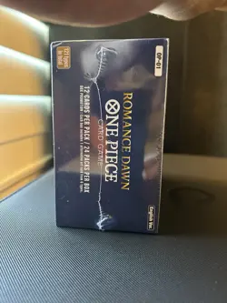 One Piece OP-01 Romance Dawn SEALED Booster Box English White Bottom - Image 4