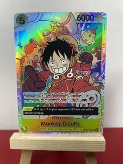 Monkey.D.Luffy OP07-109 - One Piece TCG - SR Super Rare NM English Foil - Image 1