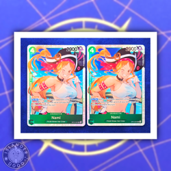 (x2) Nami - One Piece The Azure Sea's Seven OP14-031 FOIL - English - Image 1