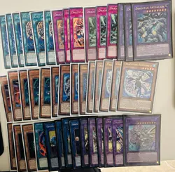 Dracotail Yu-Gi-Oh Complete Deck Core 43 Cards, JUSH Justice Hunters - Image 1