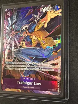 Trafalgar Law (Illustration Box Vol.6) P-093 One Piece Promotion Cards Foil - Image 4