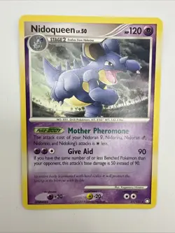Nidoqueen 31/123 Mysterious Treasures Regular Rare Pokemon Card - Image 3